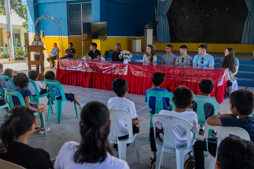 MRF-SEA Marines attend community relations event at central school