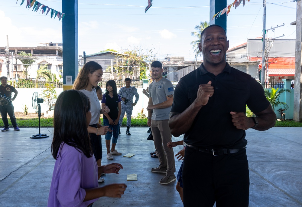 MRF-SEA Marines attend community relations event at central school