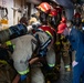 USS America (LHA 6) Conducts 8010 Industrial Fire Drill