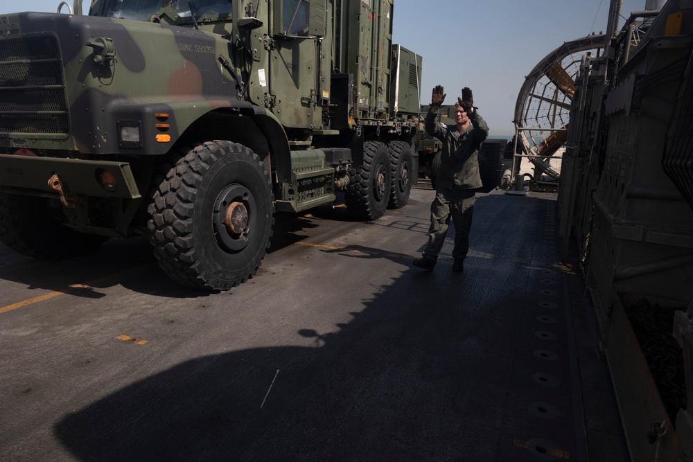 USS Bataan LCAC Operations