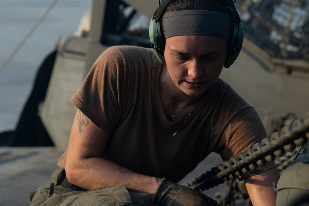 USS Bataan LCAC Operations