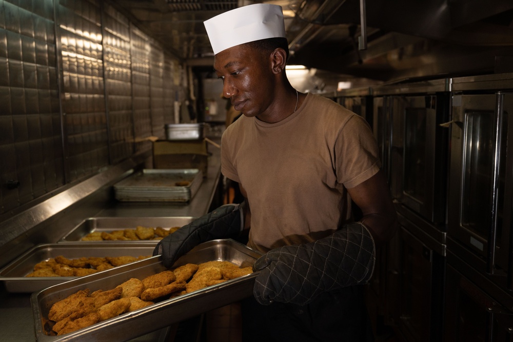 USS Bataan Culinary Specialists Daily Operations