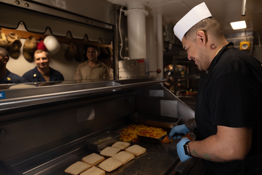 USS Bataan Culinary Specialists Daily Operations