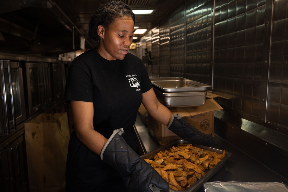 USS Bataan Culinary Specialists Daily Operations