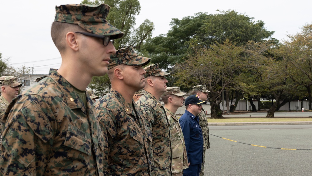 Resolute Dragon 23 Field Training Exercise Opening Ceremony at Camp Kengun