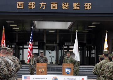 Resolute Dragon 23 Field Training Exercise Opening Ceremony at Camp Kengun