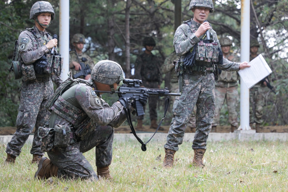 ROK-U.S. Combined Firearm Familiarization Training