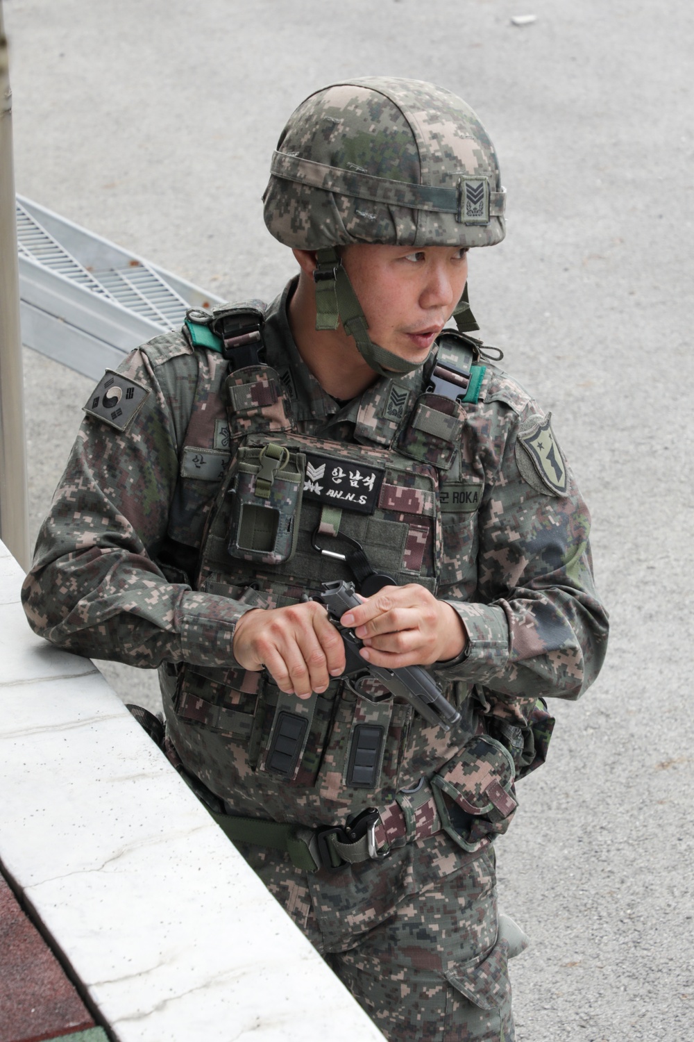 ROK-U.S. Combined Firearm Familiarization Training