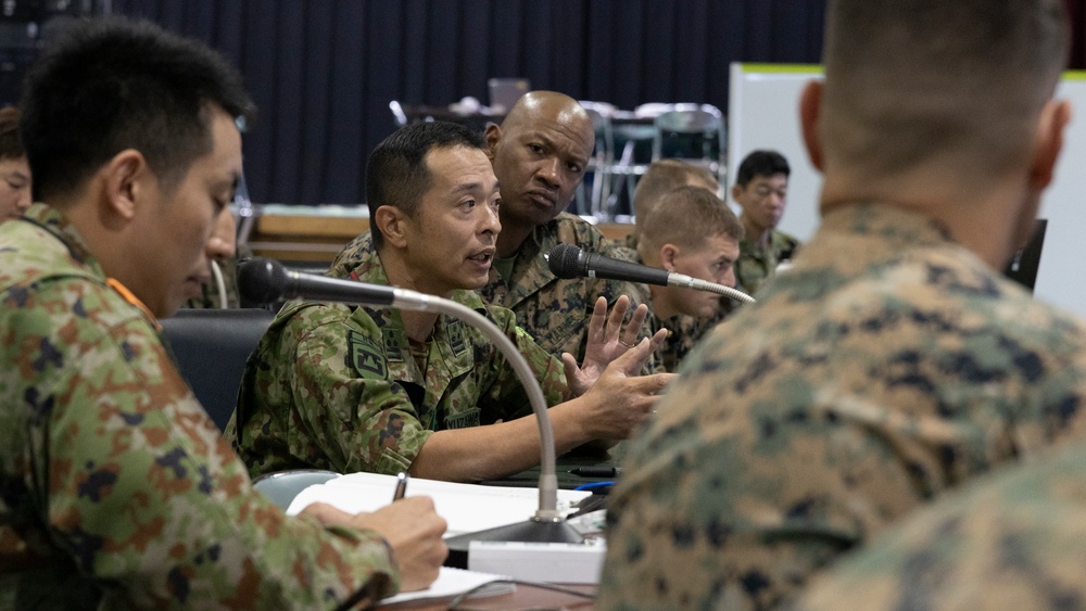 RD 23 FTX | Bilateral Coordination Center Introductions on Camp Kengun