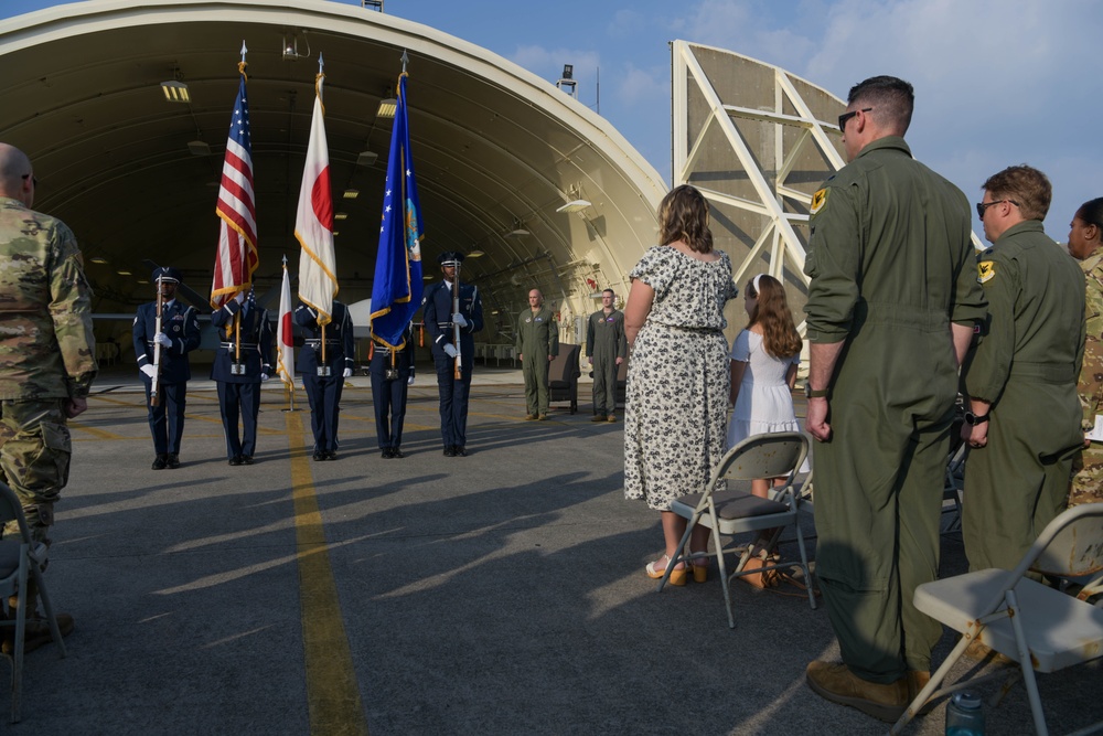 319th ERS assumption of command