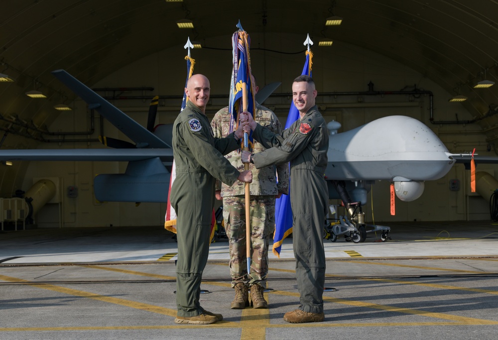 319th ERS assumption of command