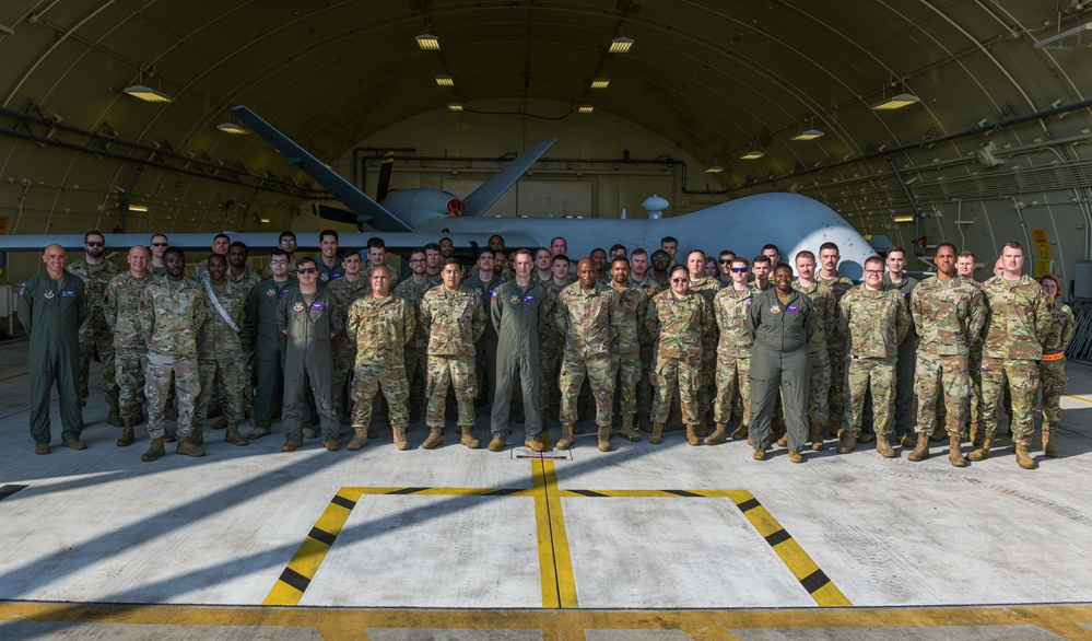 319th ERS assumption of command