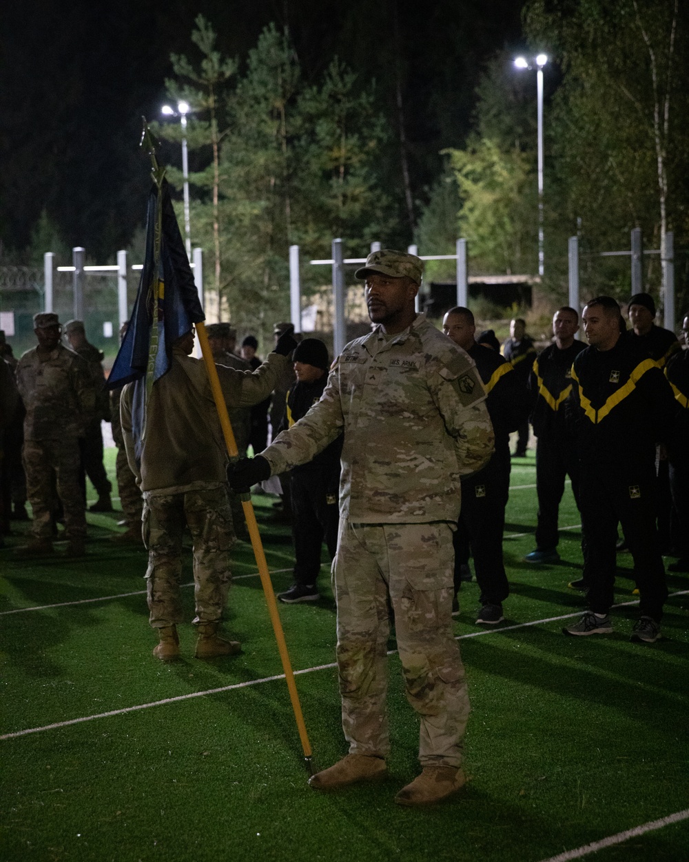 7th Mission Support Command Conducts Physical Fitness Test