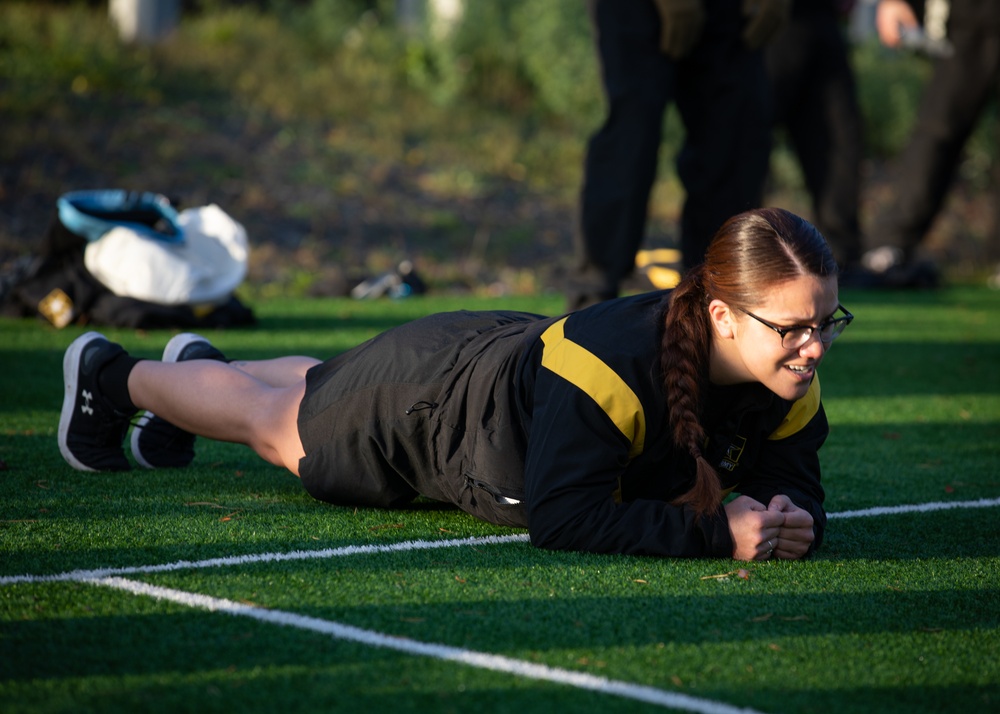 7th Mission Support Command Conducts Physical Fitness Test