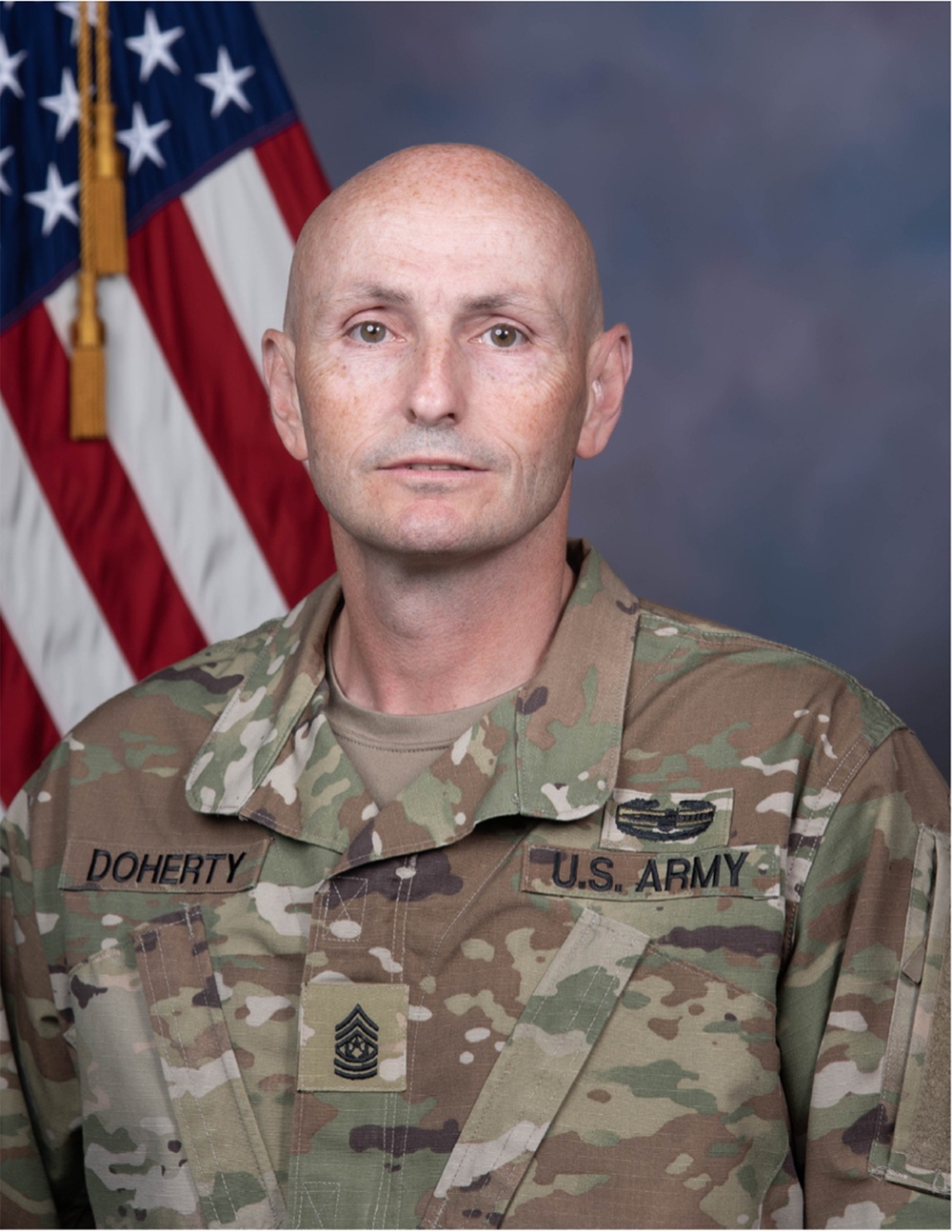 Army Cyber Snapshot Command Sgt. Maj. Daniel Doherty