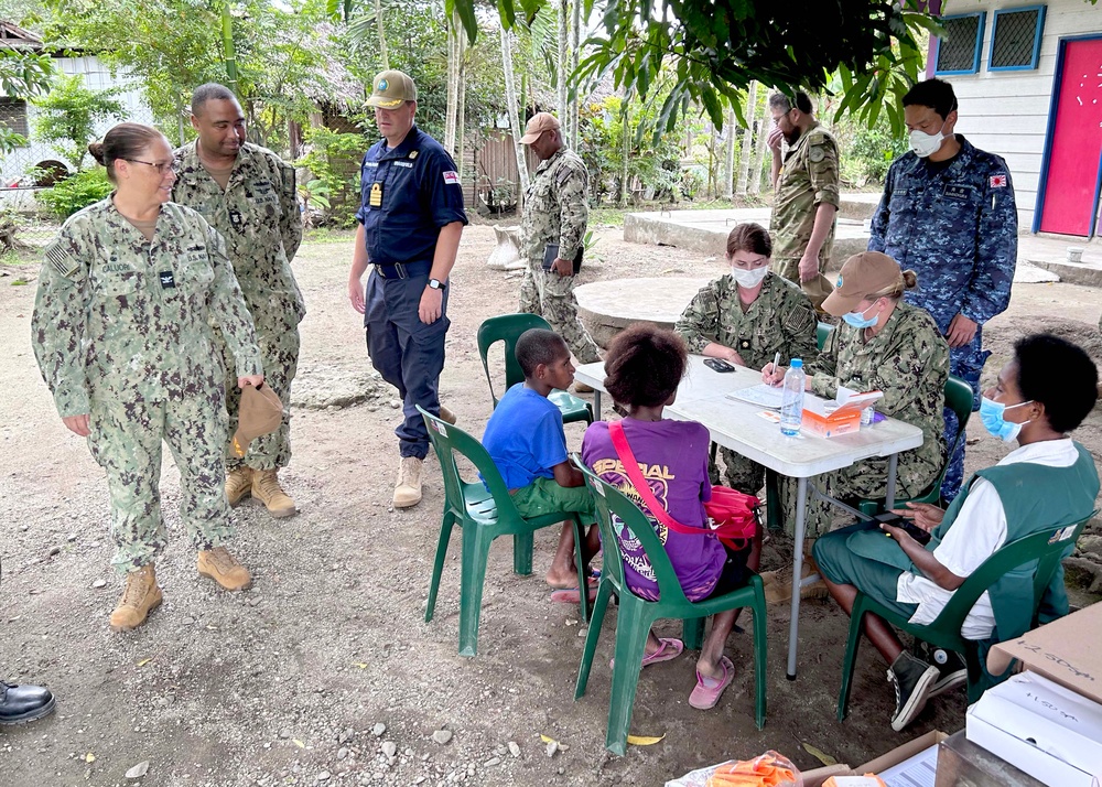 Pacific Partnership 2023: Wewak Community Health Engagement