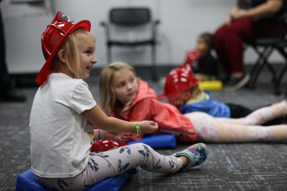 Story Time with Sparky at the Harriotte B. Smith Library