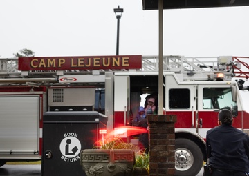 Story Time with Sparky at the Harriotte B. Smith Library