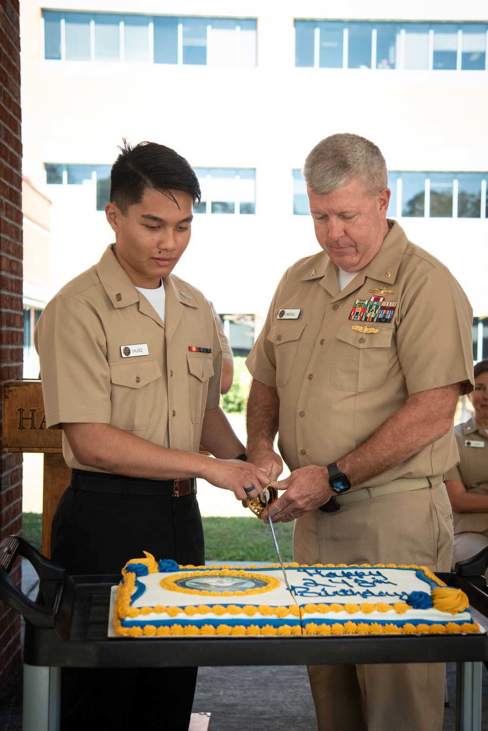 Cherry Point Sailors Celebrate U.S. Navy’s 248th Birthday