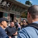 Sailors tour Gyeongju during a Morale, Welfare and Recreation-sponsored tour