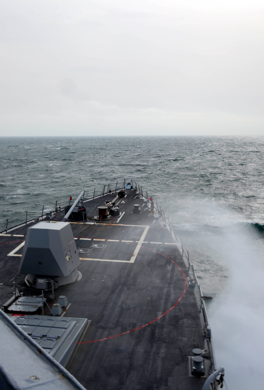 USS Paul Ignatius Sails the English Channel