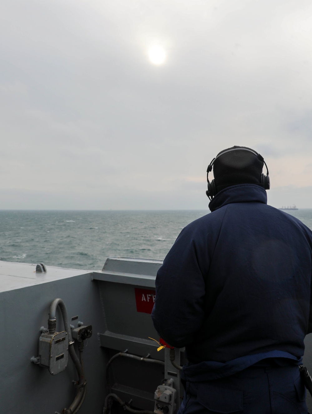 USS Paul Ignatius Sails the English Channel