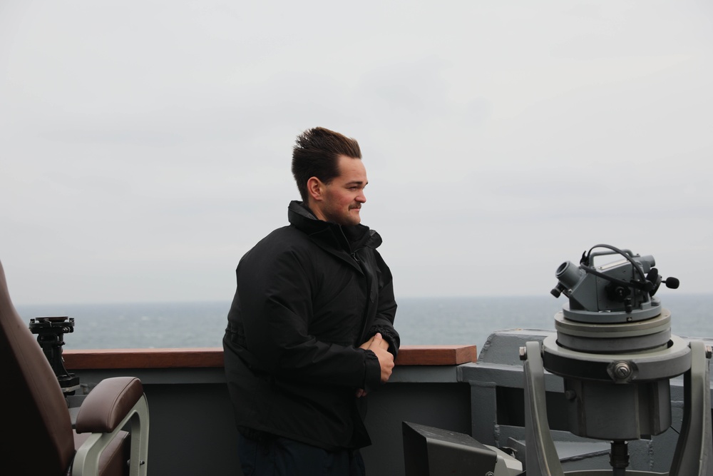 USS Paul Ignatius Sails the English Channel