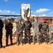 Civil Affairs and Preventative Medicine conduct a civil engagement with members of the Malagasy military.