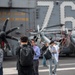 USS Ronald Reagan (CVN 76) hosts Korean nationals during a scheduled port visit to Busan, Republic of Korea
