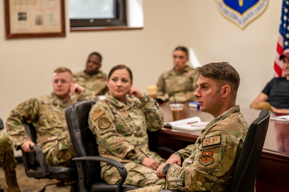 SAF Office of Diversity and Inclusion visits Airmen across Keesler