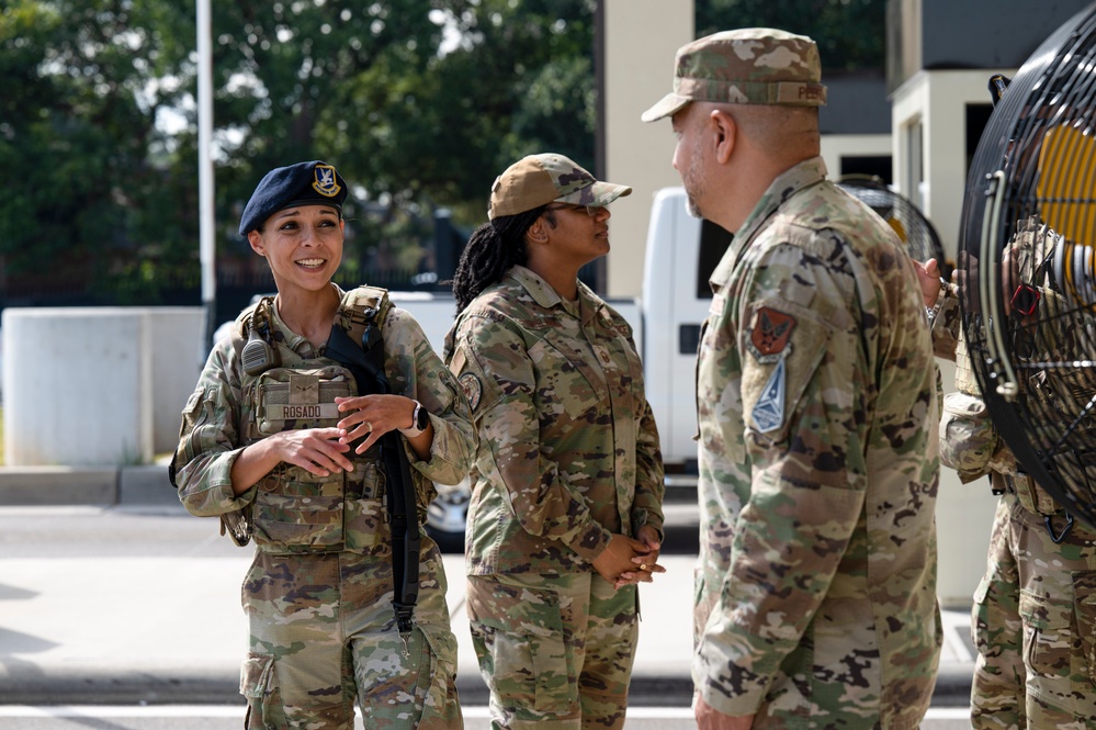 SAF Office of Diversity and Inclusion visits Airmen across Keesler