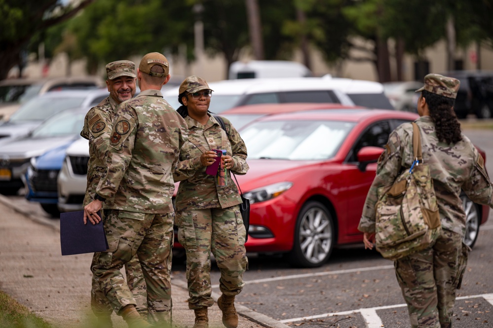 SAF Office of Diversity and Inclusion visits Airmen across Keesler