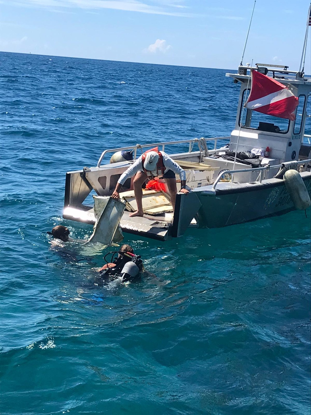 Weekend salvage operations successful for Bonnie G Response off St. Thomas 