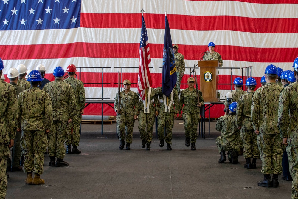 Tripoli Celebrates U.S. Navy's 248th Birthday