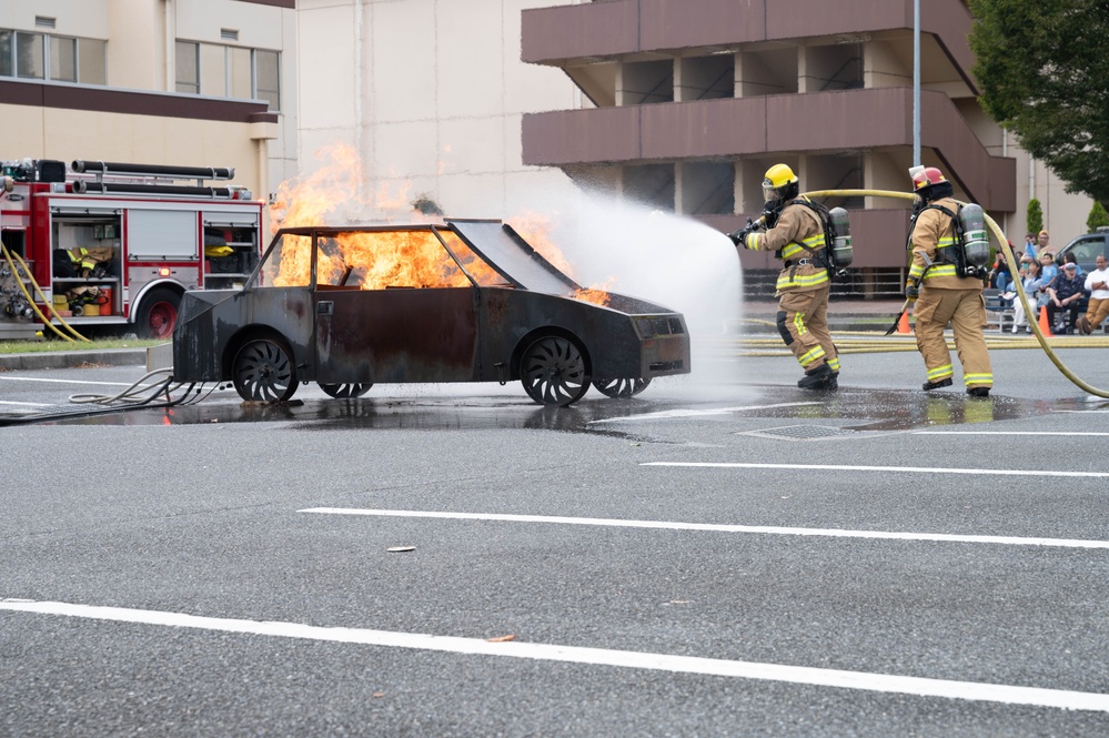 Yokota fire department hosts Fire Prevention Week events