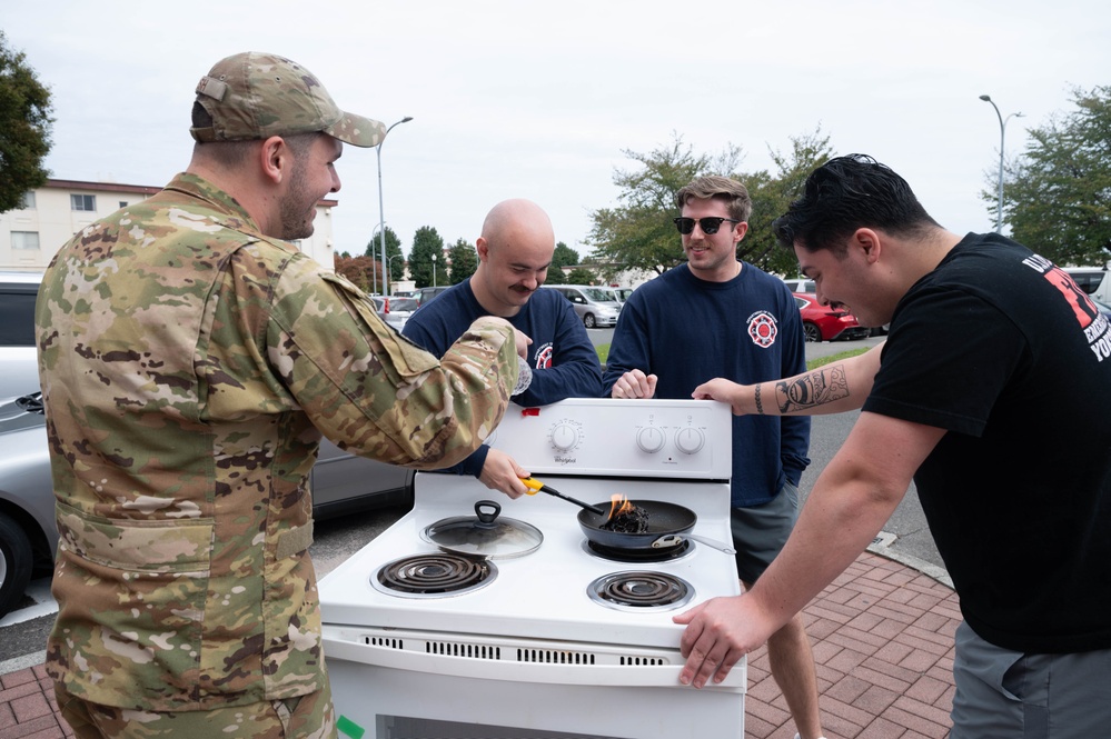Yokota fire department hosts Fire Prevention Week events