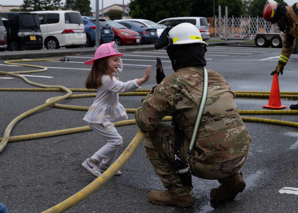 Yokota fire department hosts Fire Prevention Week events