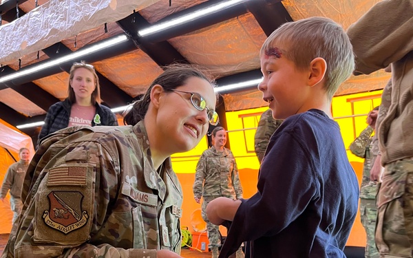 133rd Medical Group Trains with Children’s Minnesota