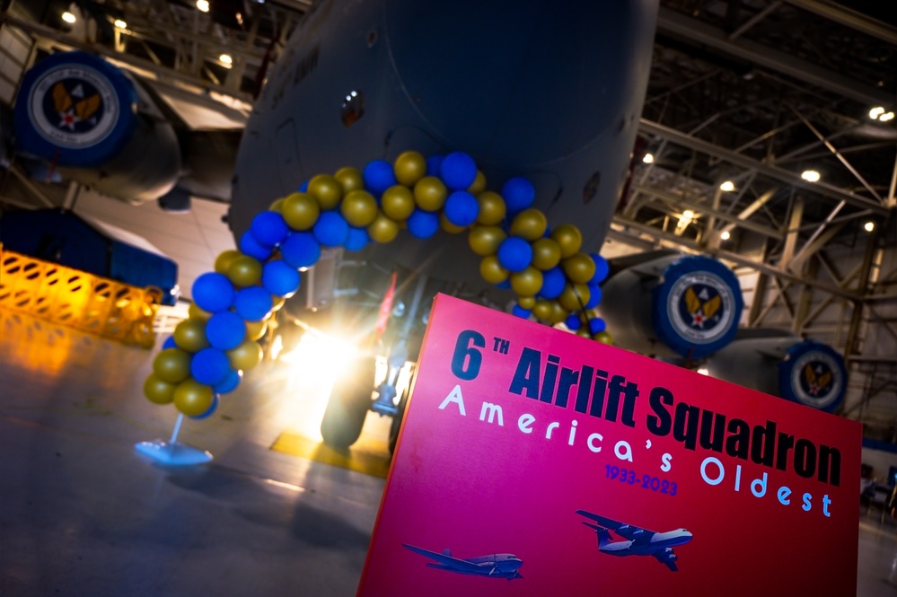 The Air Force's oldest Airlift Squadron turns 90