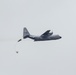 Seven C-130 Hercules aircraft formation