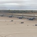 Seven C-130 Hercules aircraft formation