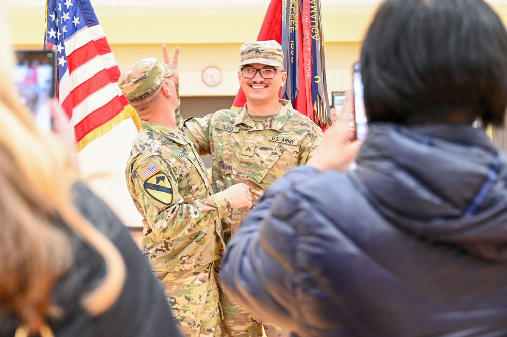 Alpha &quot;Assassin&quot; Battery 5th BN, 5th ADA Deployment Ceremony