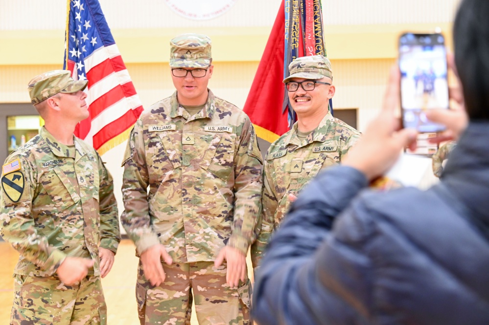 Alpha &quot;Assassin&quot; Battery 5th BN, 5th ADA Deployment Ceremony