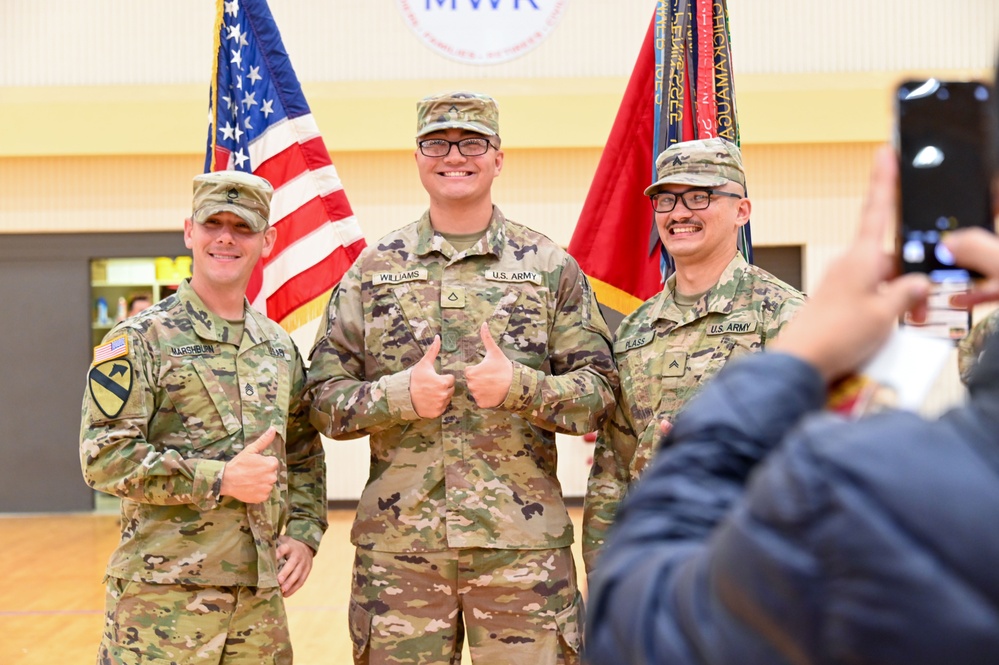 Alpha &quot;Assassin&quot; Battery 5th BN, 5th ADA Deployment Ceremony