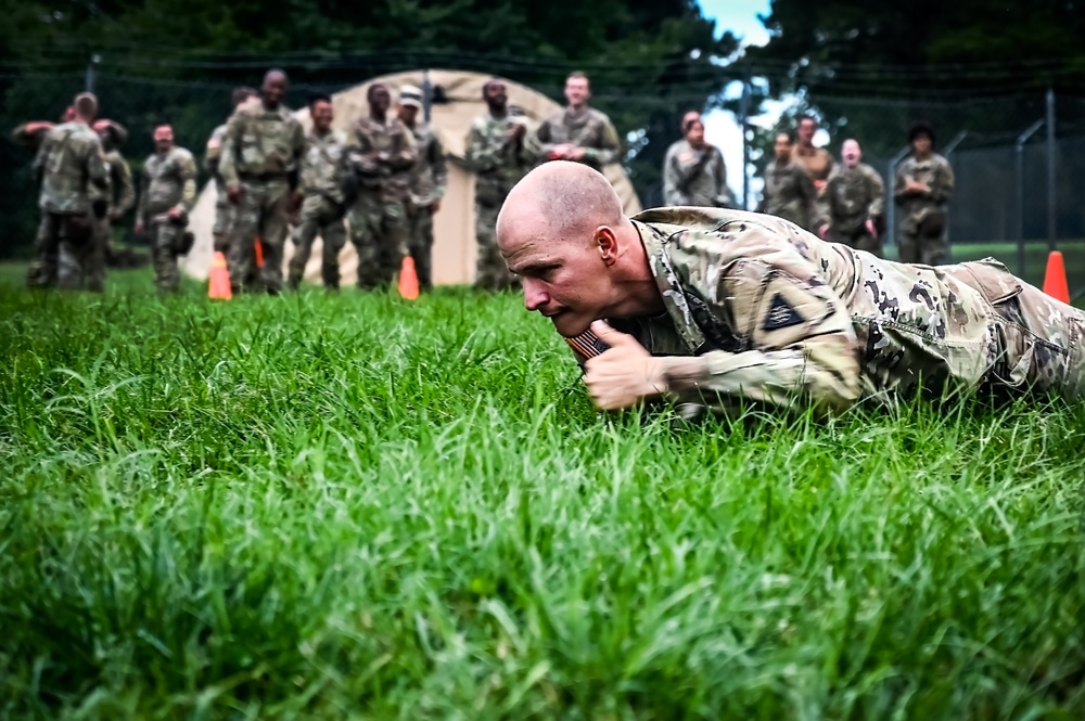 Soldiers conduct the Tactical Casualty Combat Care Course