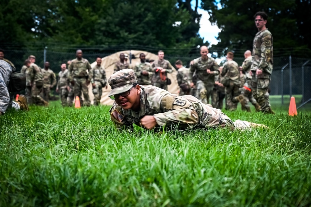 Soldiers conduct the Tactical Casualty Combat Care Course