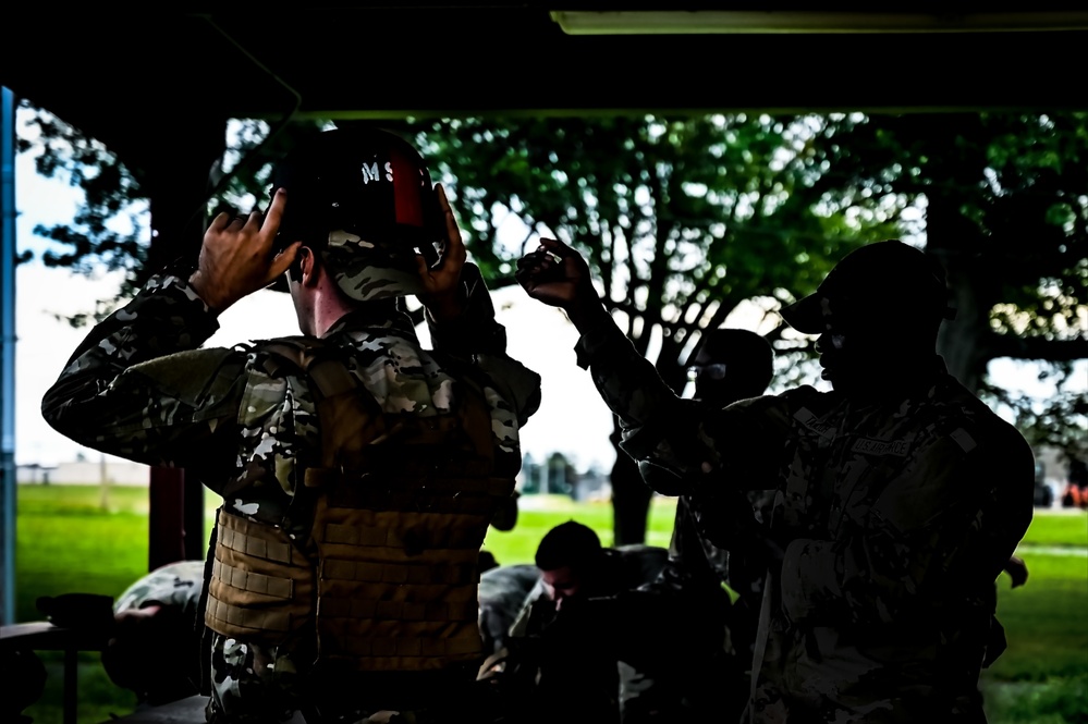 Soldiers conduct the Tactical Casualty Combat Care Course