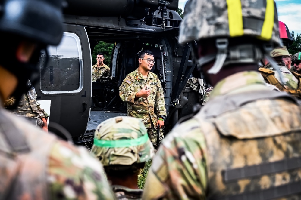 Soldiers conduct the Tactical Casualty Combat Care Course