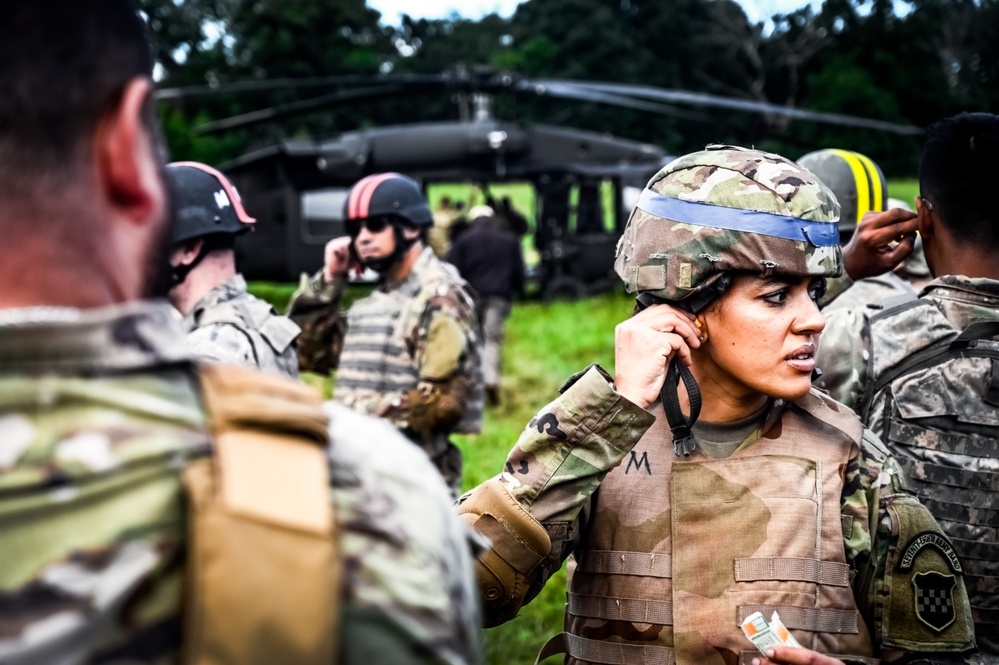 Soldiers conduct the Tactical Casualty Combat Care Course