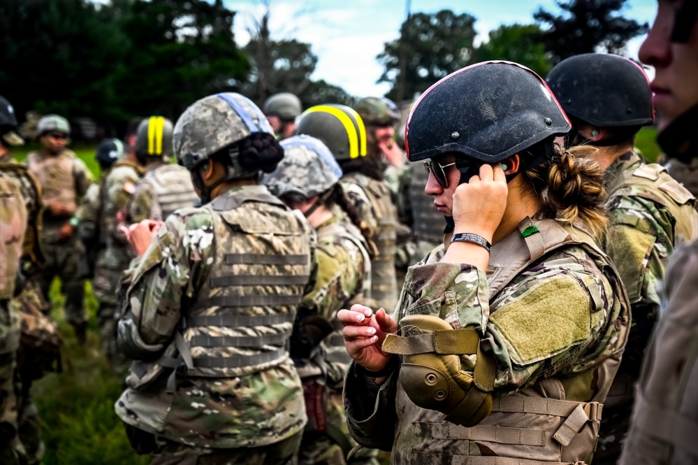 Soldiers conduct the Tactical Casualty Combat Care Course